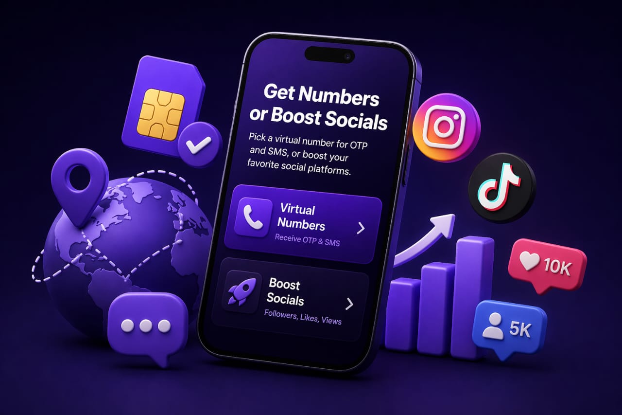 Image: Get a virtual number